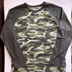 Boys Camo Shirt - Size XL (14)